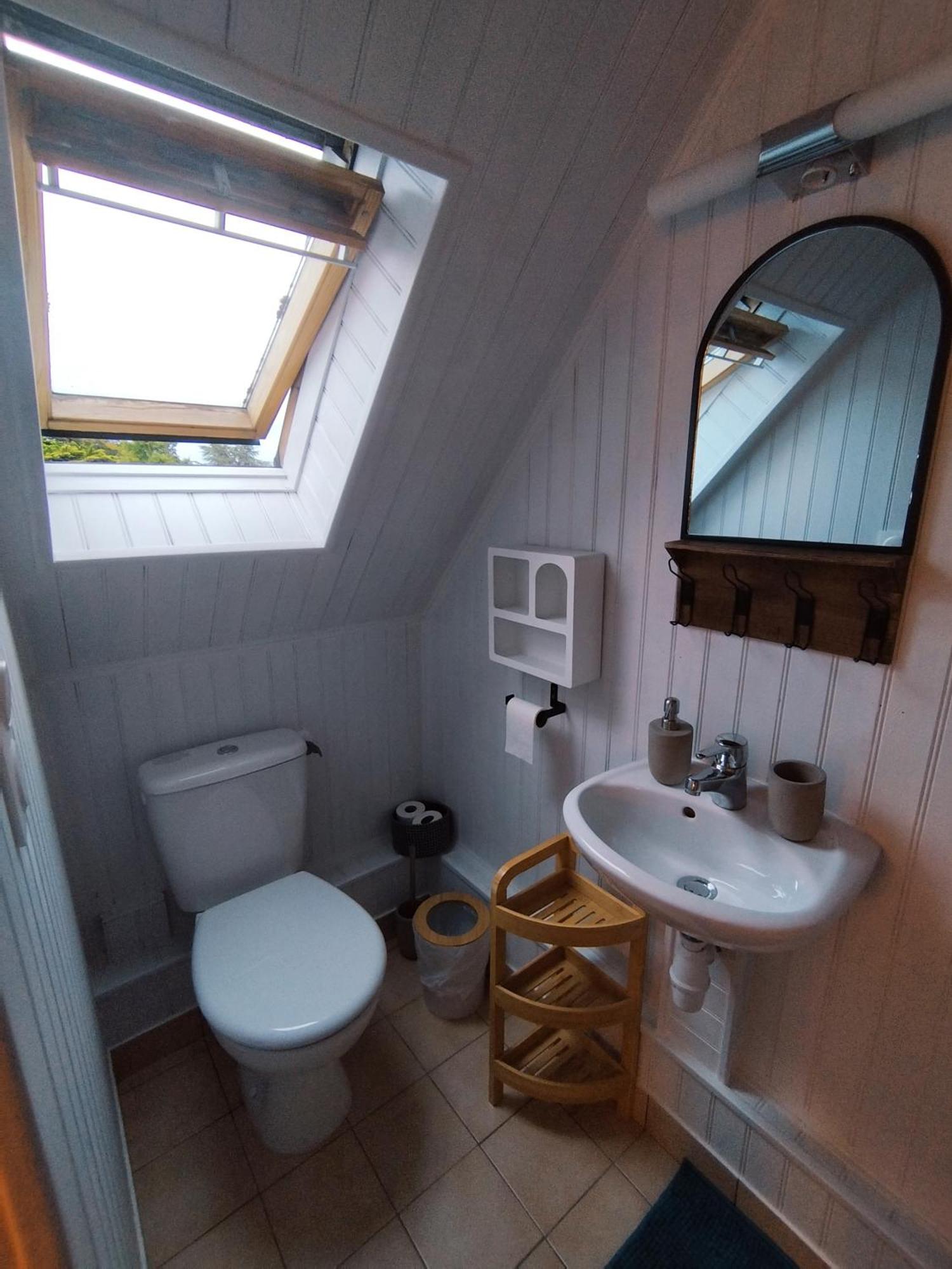 Au Pti' Bonheur Bed & Breakfast Saint-Coulomb Eksteriør bilde
